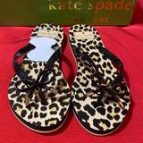 Kate Spade Shoes | Kate Spade Flip Flop Size 6 Brandnew | Color: Black/Brown | Size: 6