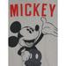 Disney Shirts | Disney Mickey Mouse Logo T Shirt Mens Size Small Gray Disney World Tee Classic | Color: Gray | Size: S