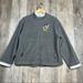 Disney Tops | Disneyland Zip Up Fleece | Color: Gray | Size: L