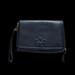 Tory Burch Bags | Black Leather Tory Burch Clutch Purse | Color: Black | Size: Os