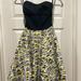 Anthropologie Dresses | Girls From Savoy Anthropologie Strapless Dress | Color: Yellow | Size: 0