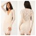 Free People Dresses | Nwt Free People Pearl Lace Mini Dress | Color: Tan | Size: S