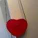 Kate Spade Bags | Kate Spade Love Shack Mini Kate Spade Heart Chain Crossbody Bag | Color: Red | Size: Os