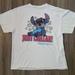 Disney Shirts | Disney Parks Lilo And Stitch "Just Chillax" Graphic T-Shirt Men's Size Xl White | Color: Blue/White | Size: Xl