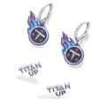 Women's BaubleBar Silver Tennessee Titans Team Earrings Set