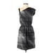 Gap Casual Dress - Wrap: Black Print Dresses - Women's Size 4