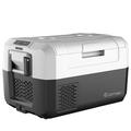 Costway 37 Qt. Portable Car Cooler in Black/White | 15.5 H x 26.5 W x 18 D in | Wayfair EP24446US