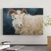 East Urban Home 'Mountain Goat I' Graphic Art Print on Canvas Canvas/Metal in Brown/Green/White | 26 H x 40 W x 1.5 D in | Wayfair