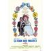 Posterazzi La Cage Aux Folles 3 The Wedding Movie Poster (11 X 17) - Item # MOVGE6963 Paper in Blue/White/Yellow | 17 H x 11 W in | Wayfair