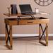 Longshore Tides Afolarin Desk Wood in Brown | 32.25 H x 48.5 W x 24.25 D in | Wayfair DDF532BF48C2401090950D78D8939454