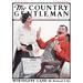 Trinx Cover of Country Gentleman agricultural Magazine from the Early 20Th Century. . Poster Print (13 X 18) Paper in Black/Red/White | Wayfair