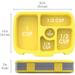 Prep & Savour Catlen Food Storage Container Plastic in Yellow | 6.5 H x 8.5 W in | Wayfair 506545256CF04193AD125D09B335FED1