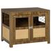 Archie & Oscar™ Sharlene Dog Crate End Table Wood in Brown | 27.5 H x 33.5 W x 22.75 D in | Wayfair 925DDDF9407B4229B67A4C16301C56EB