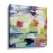 Wrought Studio™ Island Town II Bright - Painting on Canvas Canvas, Wood in White | 36 H x 36 W x 2 D in | Wayfair D51E734E16D343BD9A3B8576438455ED