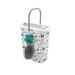 Tucker Murphy Pet™ Careron Capacity 3 Gallon 11 Liter Pet Food Storage Container Plastic in Black/White | 12.6 H x 7.48 W x 12.4 D in | Wayfair