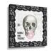 The Holiday Aisle® Arsenic & Anatomy VI - Graphic Art on Canvas Canvas, Metal in White | 36 H x 36 W x 2 D in | Wayfair