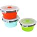 Prep & Savour Brittiny Collapsible Lunch 520 OZ. Food Storage Containers Plastic | 7.5 H x 9.25 W x 13 D in | Wayfair