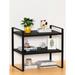 Inbox Zero Kaja Separation Shelf Desk Organizer Metal in Black | 14 H x 11.8 W x 7.9 D in | Wayfair 2FF45E4CB5834CD49C3EAFBAA0DDE05A