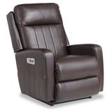 La-Z-Boy Finley Leather Match Power Rocking Recliner w/ Power Headrest Leather Match/Water Resistant in Brown | 43 H x 34 W x 39 D in | Wayfair