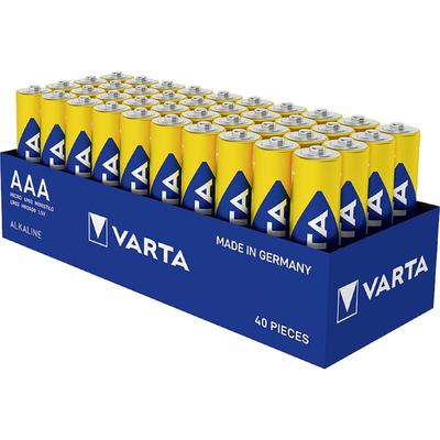 Longlife Power aaa Tray 40 Micro (AAA)-Batterie Alkali-Mangan 1.5 v 40 St. - Varta