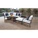 kathy ireland Madison Ave. 8 Piece Outdoor Aluminum Patio Furniture Set 08n