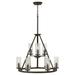 Chandelier Dakota-Large Two Tier-Oil Rubbed Bronze