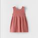 Zara Dresses | Bow Trim Knit Dress | Color: Cream/Red | Size: Various