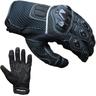 Motorradhandschuhe PROANTI Handschuhe Gr. XXL, schwarz Motocrosshandschuhe