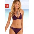 Triangel-Bikini BRUNO BANANI Gr. 34, Cup A, rot (bordeau) Damen Bikini-Sets Ocean Blue