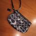 Coach Bags | Coach Wristlet...Great Condition With Some Minor Cracks In Wristlet Handle | Color: Blue/Silver | Size: Os