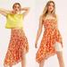 Free People Skirts | Free People Coast To Coast Convertible Tunic Skirt | Color: Orange | Size: L