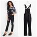 Madewell Pants & Jumpsuits | $148 Madewell Cali Demi Boot Cut Overalls Second Skin Free People Anthropologie | Color: Black | Size: Xs