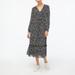 J. Crew Dresses | J. Crew Long Sleeve Polka Dot Flowy Dress | Color: Black/White | Size: Xs