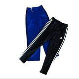 Adidas Bottoms | Adidas Athletic Pants Bundle | Color: Black/Blue | Size: Sb