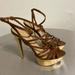 Jessica Simpson Shoes | Jessica Simpson Strappy Platform Heels | Color: Brown | Size: 7.5