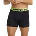 Nike Underwear & Socks | Nike Luxe Cotton Modal Boxer Brief Men's Medium Ke1022-001 Black Volt Green Nwb | Color: Black/Green | Size: M