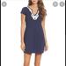 Lilly Pulitzer Dresses | Guc! Lilly Pulitzer Brewster T-Shirt Dress In Navy. Size Xs. | Color: Blue | Size: Xs