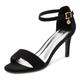 High-Heel-Sandalette LASCANA Gr. 42, schwarz Damen Schuhe Sandalette High Heel-Sandalette Sandaletten