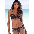 Push-Up-Bikini BUFFALO Gr. 32, Cup AA, schwarz (schwarz, bedruckt) Damen Bikini-Sets Ocean Blue