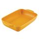 Ayesha Curry Ceramics Baking Dish/Lasagna Bakeware Pan, Rectangular, 9 Inch x 13 -Inch, Mustard