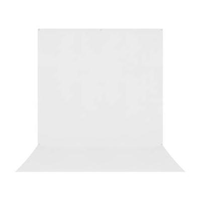 Westcott X-Drop Pro Fabric Backdrop Sweep (High-Key White, 8 x 13') 877S