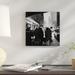 East Urban Home '1940s Grand Central Station Pedestrians a Sailor in Uniform Taxi | 26 H x 26 W x 1.5 D in | Wayfair