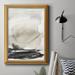 17 Stories Ebony Horizon Triptych II Premium Framed Canvas- Ready To Hang Canvas, Solid Wood in Gray | 20 H x 16 W x 1 D in | Wayfair