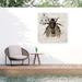 Rosalind Wheeler Alaythia History Bee I Outdoor Wall Decor All-Weather Canvas, Wood | 24 H x 24 W x 1.5 D in | Wayfair