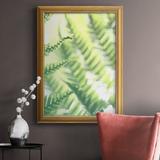Bay Isle Home™ UA Fern Glow VI Premium Framed Canvas- Ready To Hang Canvas, Solid Wood in Green/White/Yellow | 20 H x 16 W x 2.5 D in | Wayfair