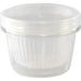 Prep & Savour Clear Storage Container w/ Removable Strainer & Lid, Small Food Storage Container in White | 3.25 H x 4.5 W x 4.5 D in | Wayfair