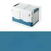 Rebrilliant Plastic Box Plastic in Blue/White | 9.05 H x 13.77 W x 9.05 D in | Wayfair 17810B6DB1FA40C39974602FDE590C55