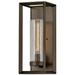 Outdoor Rhodes-Large Wall Mount Lantern-Warm Bronze