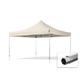 4x4m Aluminium Faltpavillon, ohne Seitenteile, creme