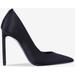 105 Classic Pointed Satin Pumps - Black - Tom Ford Heels